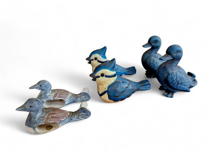 Vintage Decorative Bird Figurines