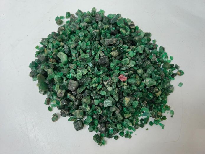 Natural Rough Emerald and Beryl Crystals