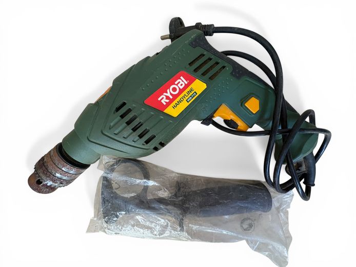 Ryobi Handline Electric Drill with Side Handle