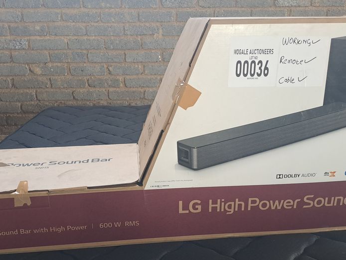 LG SNH5 4.1CH SOUNDBAR WITH 600W SUBWOOFER 