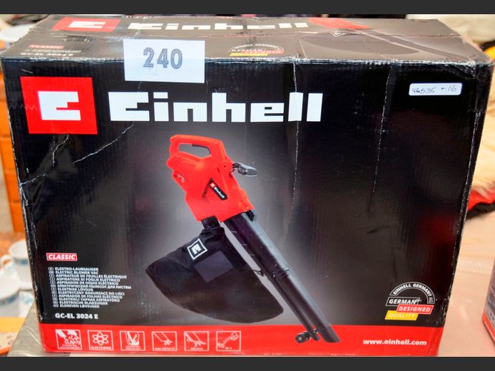 EINHELL GC-EL 3024 ELECTRIC LEAF BLOWER/VAC