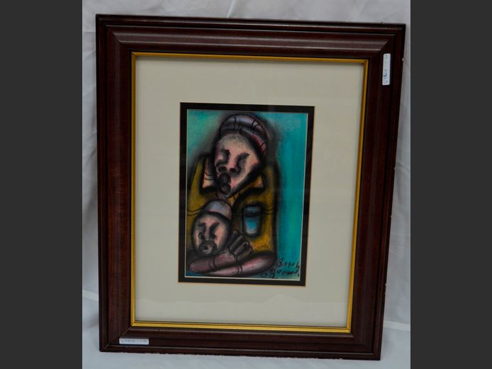 A. SIPHO MVEMVE PASTEL, 26 x 18cm