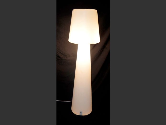 POLYCARBON MUSHROOM FLOOR LAMP, 140cm High
