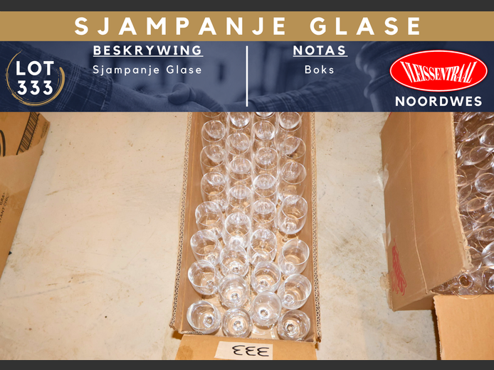 SJAMPANJE GLASE