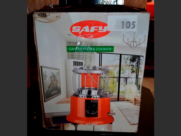 SAFY GAS HEATER & COOKER [Untested]