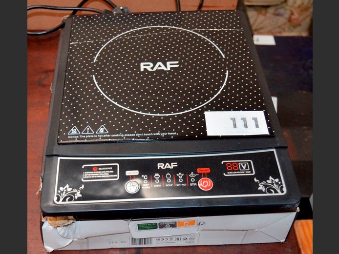 RAF INDUCTION COOKER [Damaged, untested]