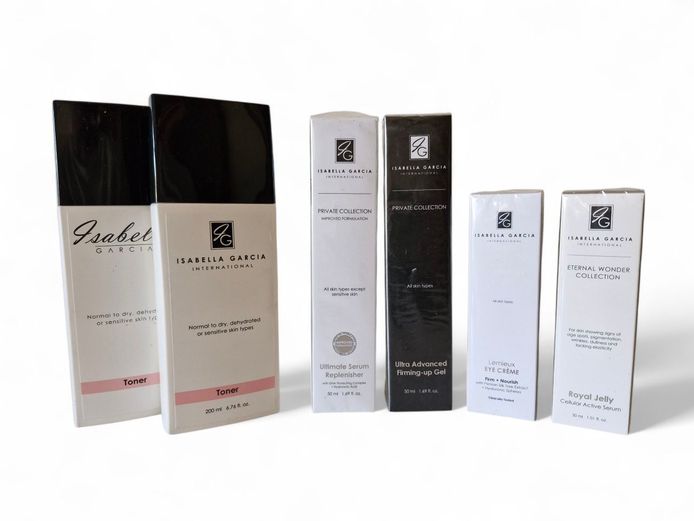 Isabella Garcia International Skincare Bundle – Serums, Toners & More