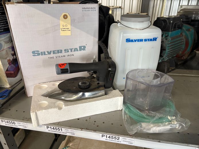 Silver Star Steam Iron 