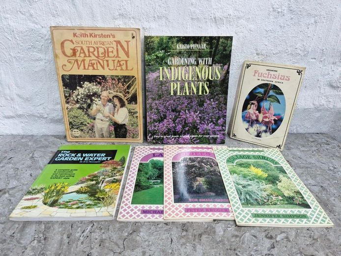 Vintage South African Gardening Book Collection (Lot of 7)