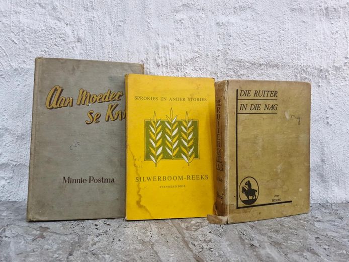 Mid-20th Century Trio of Vintage Afrikaans Literature