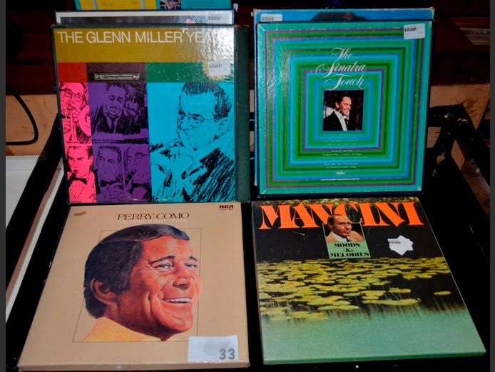 COLLECTION LP RECORDS: CLIFF RICHARD, PERRY COMO, GLEN MILLER, etc