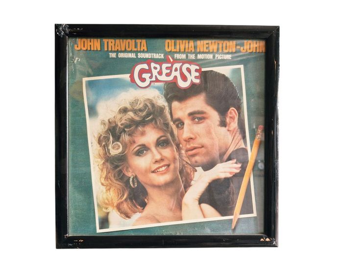 1978 "Grease The Original Soundtrack" Framed Record