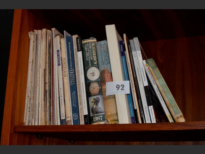 ASSORTED REFERENCE BOOKS: ART NOUVEAU, PORCELAIN, etc