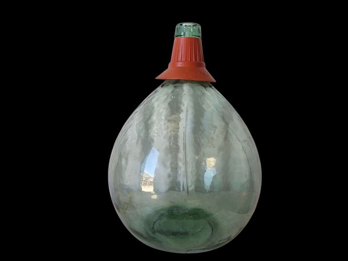 1970's Viresa Glass Bottle