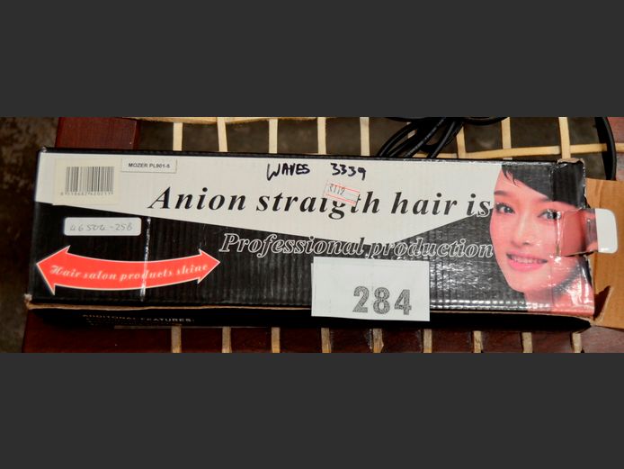 ANION HAIR STRAIGHTENER [New]