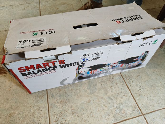 SMART BALANCE WHEEL WITH POWER SUPPLY (WORKING)