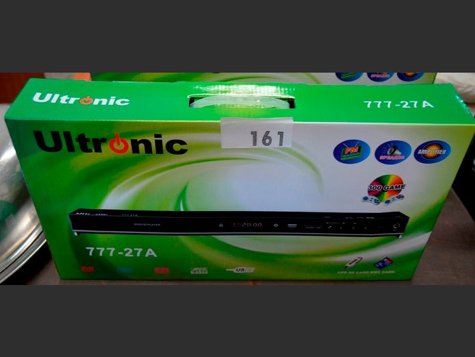 ULTRONIC DVD PLAYER WITH USB PORT & BUILT-IN GAMES