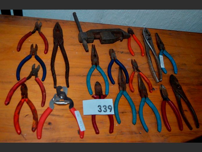 SIDE CUTTERS, PLIERS, etc