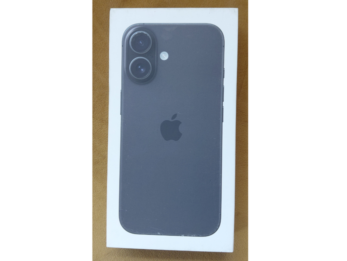 APPLE IPHONE 16 BLACK 256GB MODEL: A3287 