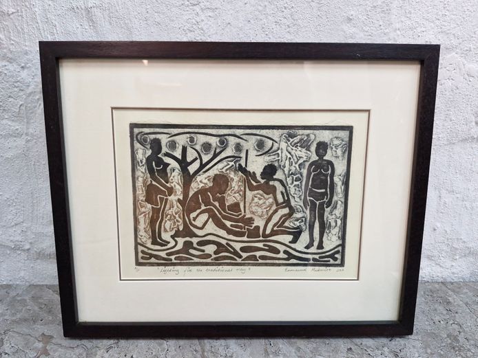 "Lighting Fire the Traditional Way" by Emmanuel Mukwiro (2011)