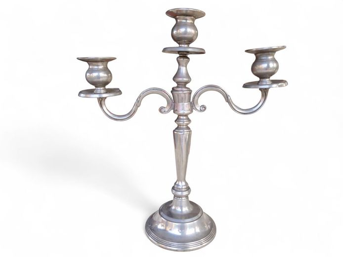 Vintage Silver Plated Branched Candelabra