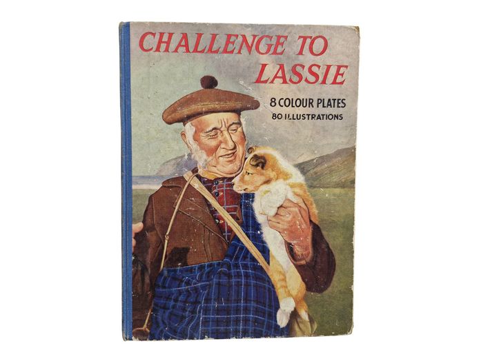 Challenge to Lassie Illustrated Hardcover with Colour Plates