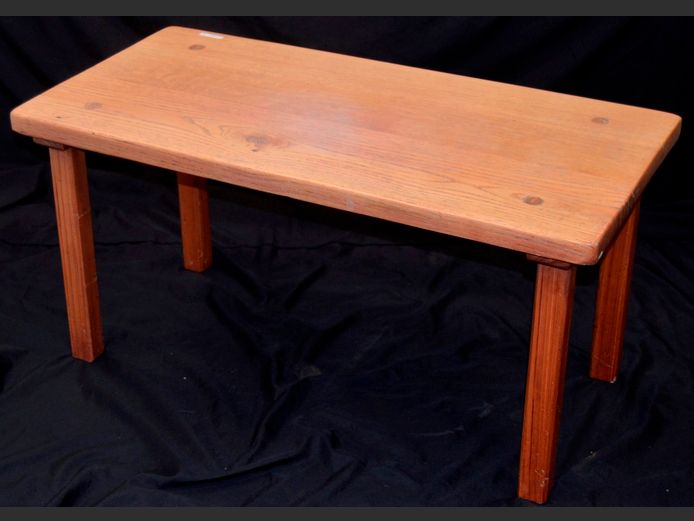 OAK RECTANGULAR COFFEE TABLE, 91x 45 x 46cm