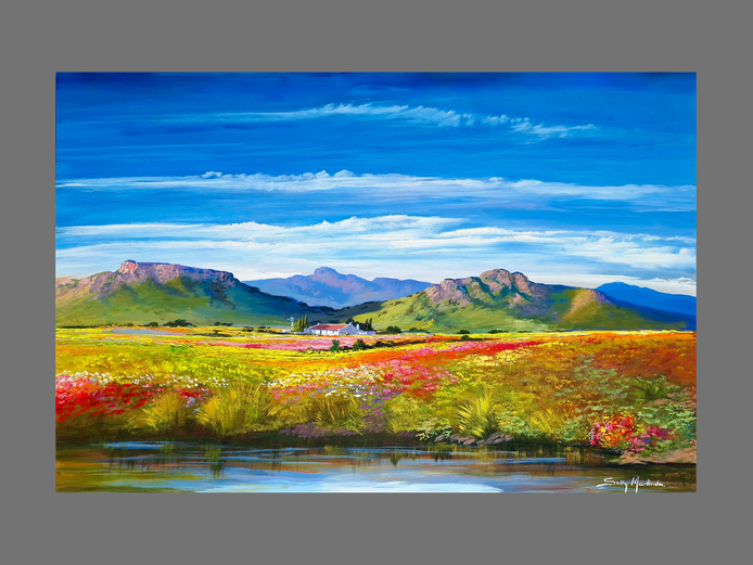 Solly Manthata (1200mm x 800mm) + FREE FRAME