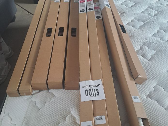 LOT OF 12 INSPIRE CURTAIN POLE KIT TENSION 