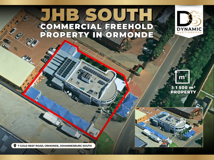 2-STOREY OFFICE & WAREHOUSE PROPERTY IN ORMONDE, JOHANNESBURG 