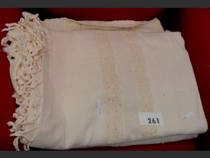 LOT OF 2: CREAM THROWS