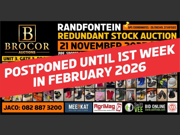 RANDFONTIEN REDUNDANT STOCK AUCTION