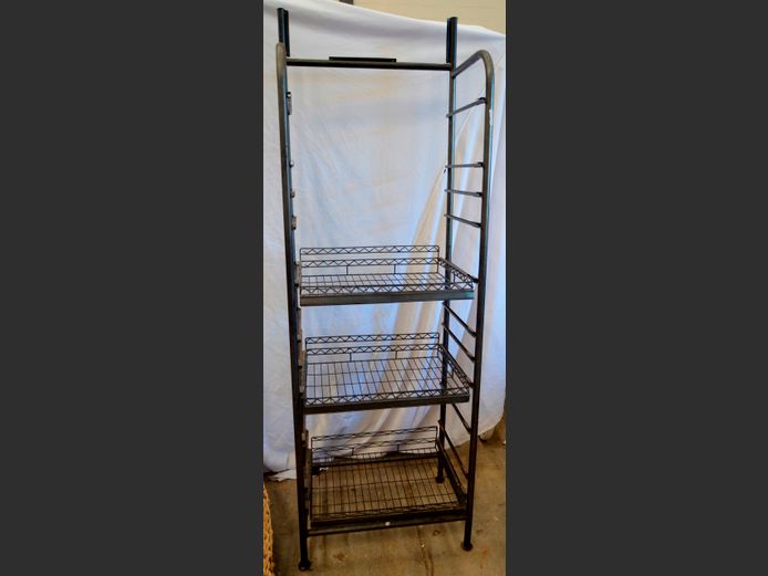 METAL SHELF, 65 x 43 x 199cm