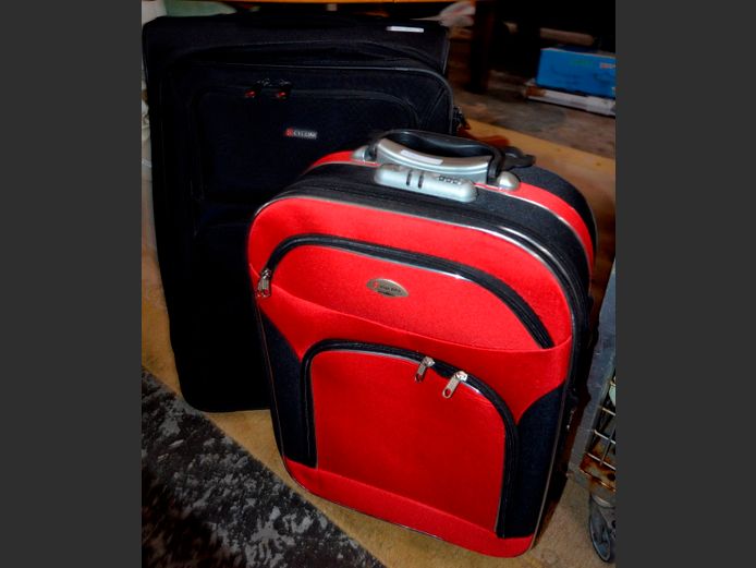 LOT OF 2: SUITCASES