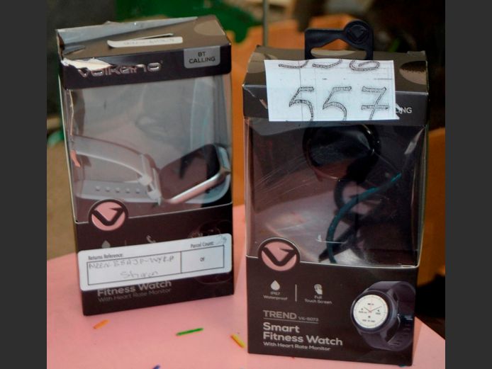 LOT OF 2: VOLKANO SMART FITNESS WATCHES [Untested]