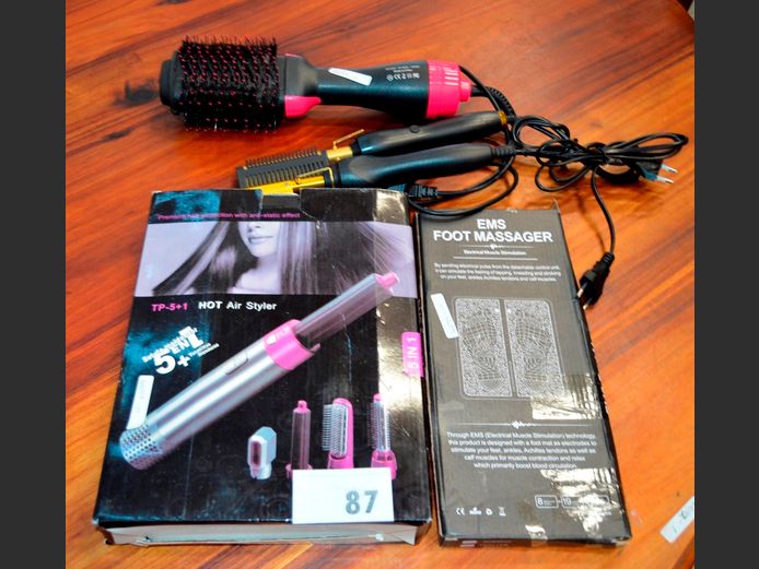 HOT AIR BRUSH, 5-IN-1 STYLER, HOT COMBS, etc [Switch on]