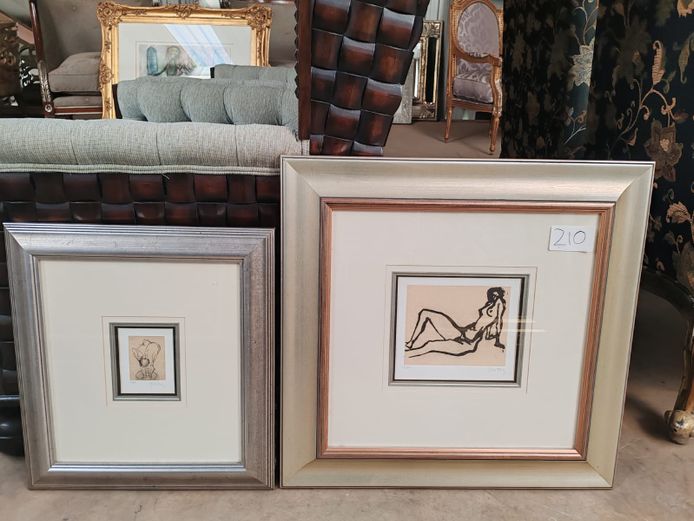 2 x Framed Paintings (STC)