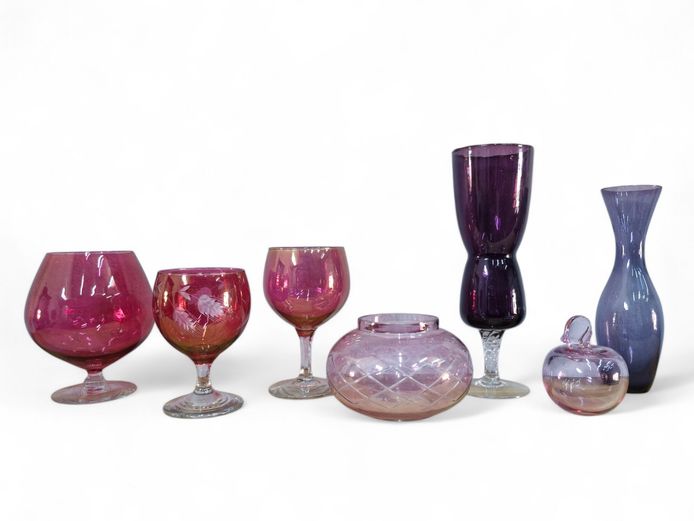 Collection of Vintage Vases & Goblets