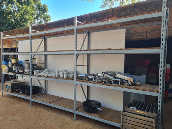 1 X 3 BAY MEDIUM INDUSTRIAL SHELVING