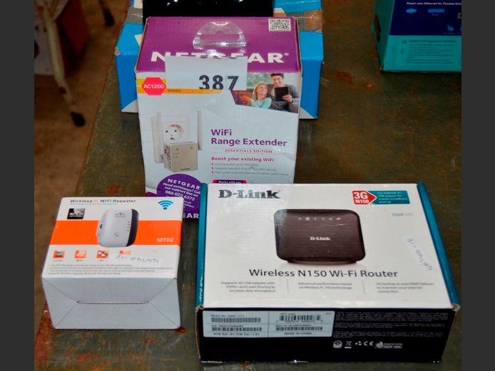 D-LINK WI-FI ROUTER, REPEATER & RANGE EXTENDER [Untested]