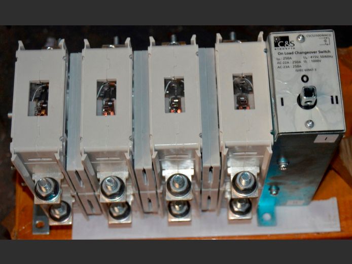 C & S ELECTRIC 250A CHANGEOVER SWITCH ### PLUS VAT ###