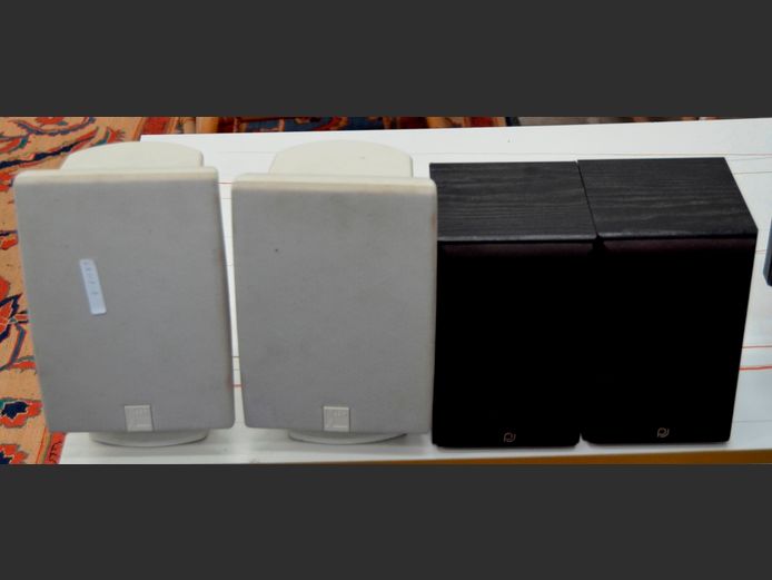 LOT 2 x PAIRS SPEAKERS: JAMO & KEF [Untested]