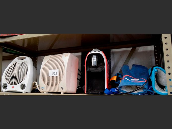 VIDA E COFFEE MAKER, FANS, etc [Untested]