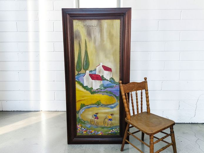 Petro van Graan (SA, 1990's) Original Landscape Oil Painting