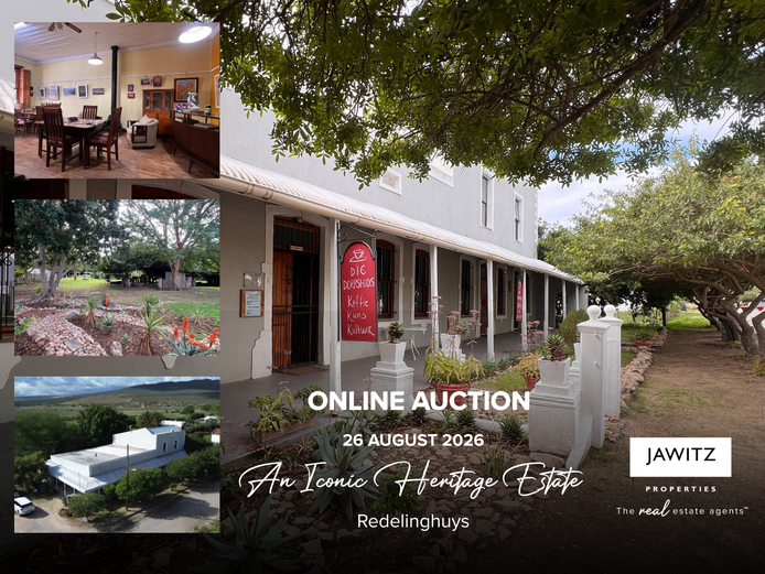 An Iconic Heritage Estate in the Heart of Redelinghuys.