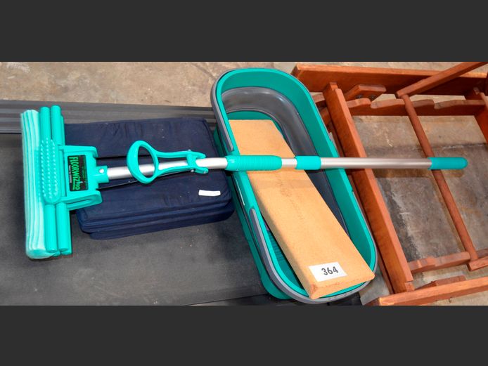 SUPER ABSORBENT PVA MAT, FLOORWIZ MOP & BUCKET, etc [16,34]