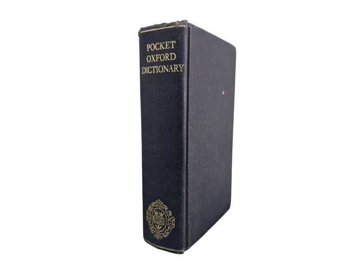 1969 Pocket Oxford Dictionary of Current English Fifth Edition 