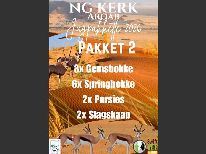 HUNTING PACKAGE | RIVAATSKOOL EXCELSIOR JAGPAKKETTE AANLYN VEILING