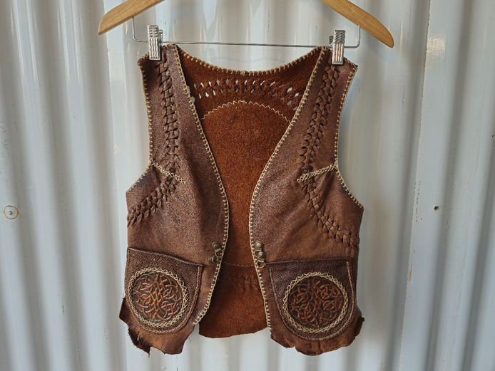 Genuine Leather Native Waist Coat