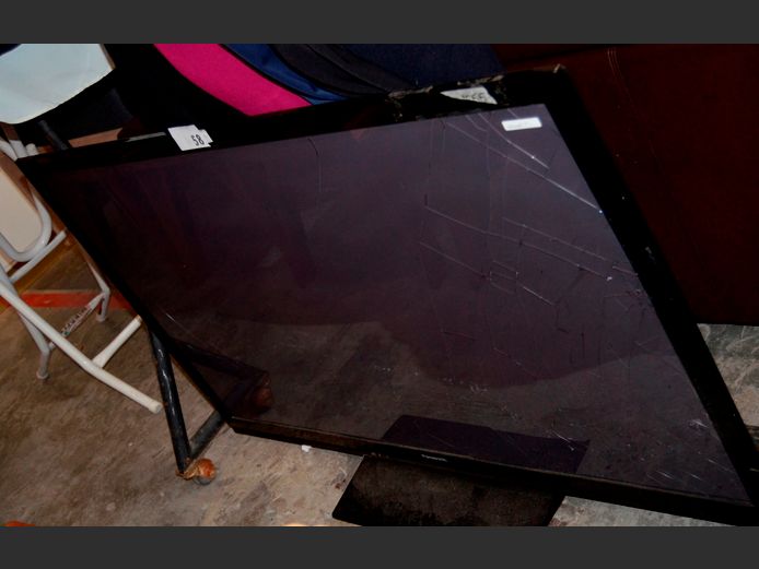 PANASONIC 50" PLASMA TV [Untested, Damaged] ### LICENCE PLEASE ###